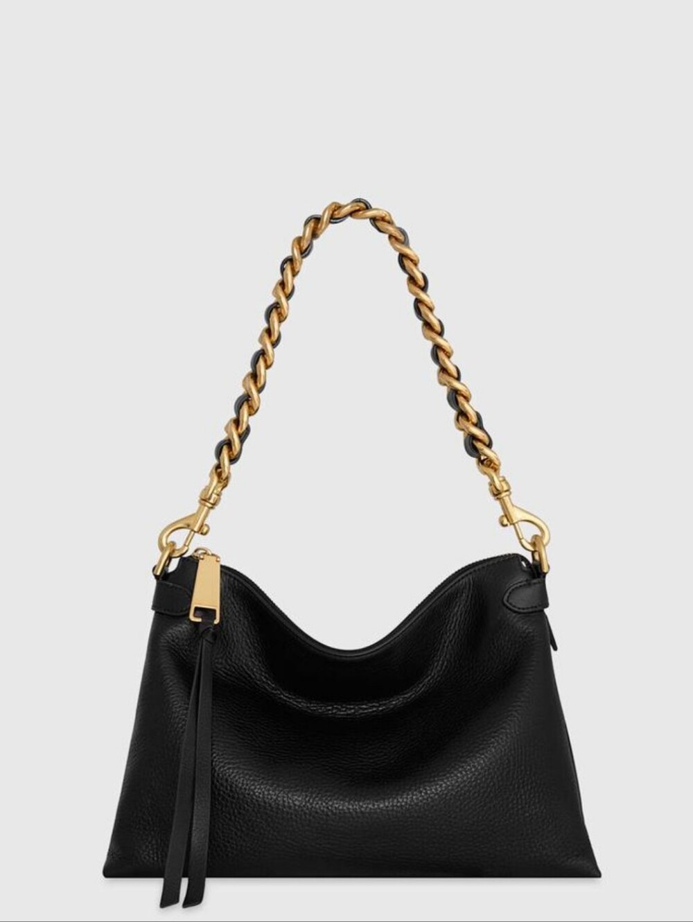 EUC Rebecca Minkoff Stevie Black Leather Bag - Picture 2 of 7